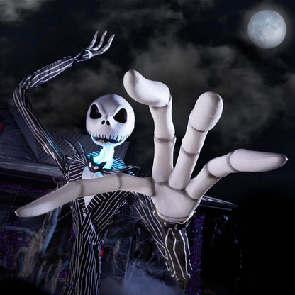 13 ft. Giant-Sized Animated LED Jack Skellington